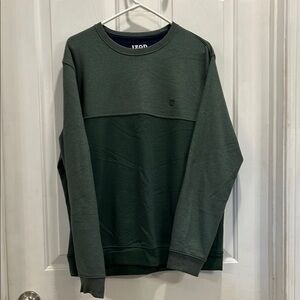 IZOD Men's Green Sweater, Size Large
